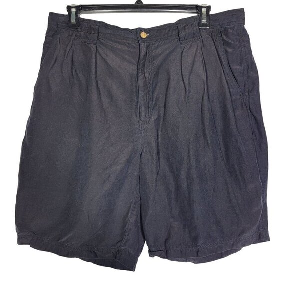 Tommy Bahama Men's Silk and Linen Light Weight Gray Relax Fit Shorts Size 40 - Picture 1 of 11